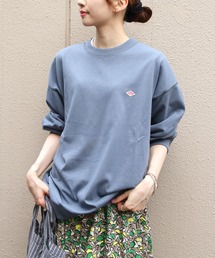 DANTON（ダントン）の「DANTON/ダントン　スウェットTEEシャツ　SWEAT T-SHIRT DT-C0204 TCB（Tシャツ/カットソー）」