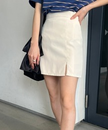 nemne store（ネンネストア）の「《Delfy》スリット台形スカート（スカート）」