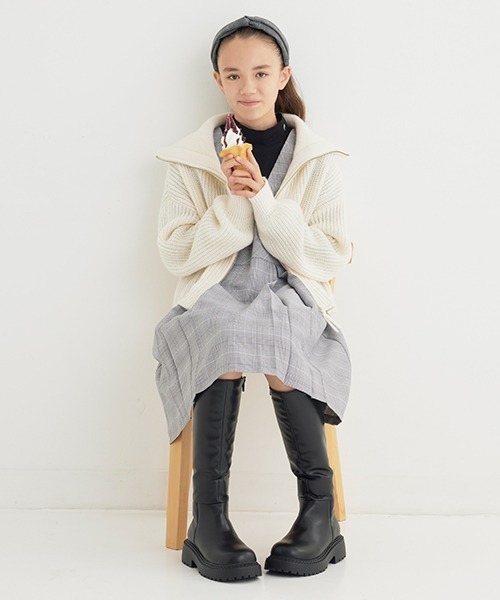 GLOBAL WORK（グローバルワーク）の「撥水ロングブーツ/AND YUA ANY/964075（ブーツ・キッズ・ブラック・120cm/130cm/110cm）」の16枚目の写真