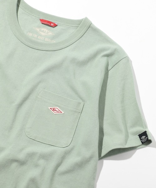 BALL(ボール)の「【BALL】50501 ヘビーウエイト天竺 Tシャツ(Tシャツ/カットソー・メンズ・グレー/ブラウン/ブルー/ライトグリーン/パープル/ホワイト/イエロー/ネイビー/ブラック/グリーン/サックスブルー/チャコールグレー/バーガンディー/モカ・L/M/LL)」の8枚目の写真