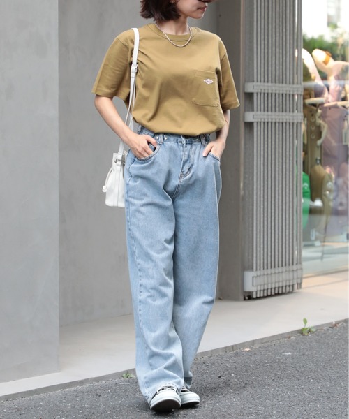 BALL(ボール)の「【BALL】50501 ヘビーウエイト天竺 Tシャツ(Tシャツ/カットソー・メンズ・グレー/ブラウン/ブルー/ライトグリーン/パープル/ホワイト/イエロー/ネイビー/ブラック/グリーン/サックスブルー/チャコールグレー/バーガンディー/モカ・L/M/LL)」の20枚目の写真