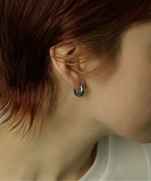 金属アレルギー対応 ニュアンスドロップピアス 両耳用 サージカルステンレス
