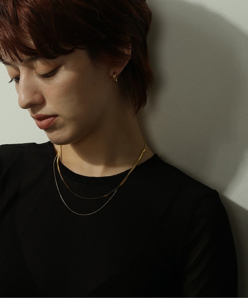 ORLEAN(オルレアン)の「金属アレルギー対応 ニュアンスドロップピアス 両耳用 サージカルステンレス(ピアス(両耳用)・レディース・シルバー/ゴールド・フリー)」の12枚目の写真