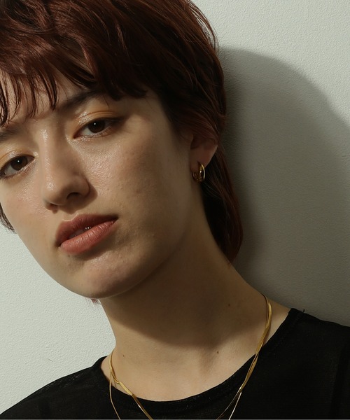 ORLEAN(オルレアン)の「金属アレルギー対応 ニュアンスドロップピアス 両耳用 サージカルステンレス(ピアス(両耳用)・レディース・シルバー/ゴールド・フリー)」の11枚目の写真