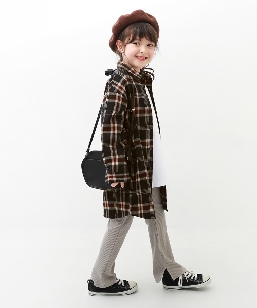 devirock（デビロック）の「綿100% チェック柄 ネルシャツ ワンピース（ワンピース・キッズ・その他2/その他4/その他5/その他1/その他3/その他6/その他7・150cm/120cm/110cm/140cm/100cm/160cm/130cm）」の12枚目の写真