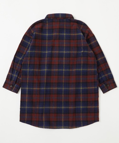 devirock（デビロック）の「綿100% チェック柄 ネルシャツ ワンピース（ワンピース・キッズ・その他2/その他4/その他5/その他1/その他3/その他6/その他7・150cm/120cm/110cm/140cm/100cm/160cm/130cm）」の18枚目の写真