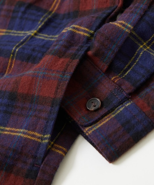 devirock（デビロック）の「綿100% チェック柄 ネルシャツ ワンピース（ワンピース・キッズ・その他2/その他4/その他5/その他1/その他3/その他6/その他7・150cm/120cm/110cm/140cm/100cm/160cm/130cm）」の21枚目の写真