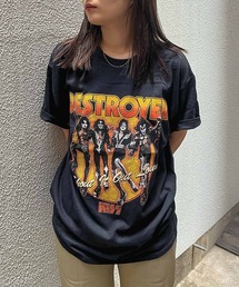 【 Destroyer / デストロイヤー 】キッス バンドTシャツ NSZ KISS TEE