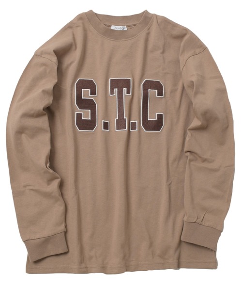 GLAZOS（グラソス）の「フロントグラフィックアップリケ刺繍長袖Tシャツ（Tシャツ/カットソー・キッズ・ホワイト/ベージュ/ネイビー・140cm/150cm/160cm/170cm/130cm）」の13枚目の写真