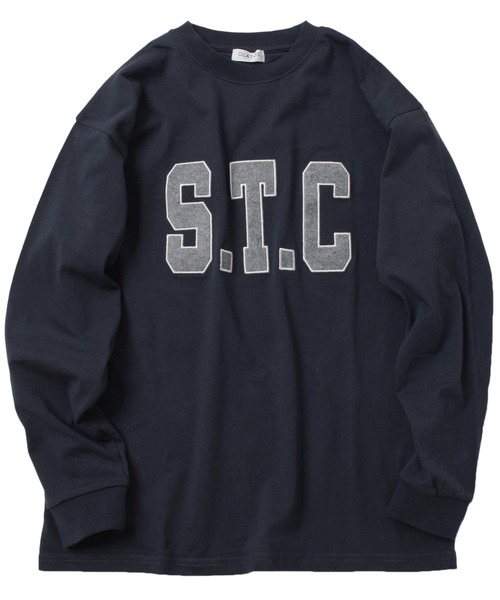 GLAZOS（グラソス）の「フロントグラフィックアップリケ刺繍長袖Tシャツ（Tシャツ/カットソー・キッズ・ホワイト/ベージュ/ネイビー・140cm/150cm/160cm/170cm/130cm）」の15枚目の写真