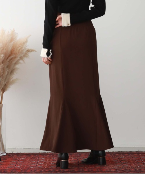 archives（アルシーヴ）の「マチ付きマーメイドスカート（スカート・レディース・アイボリー/ブラウン/ブラック/チャコールグレー・MEDIUM）」の12枚目の写真