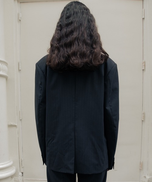 Apartment three ダブルブレステッドブレザー チャコールグレー Apartment Three（アパートメントスリー）の「Apartment Three