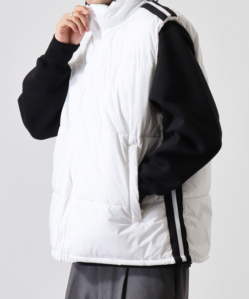 SUGGESTION 中綿スタンドベスト（ダウンベスト）｜SUGGESTION