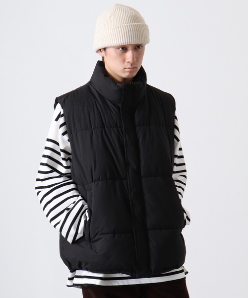 セール】SUGGESTION 中綿スタンドベスト（ダウンベスト）｜SUGGESTION