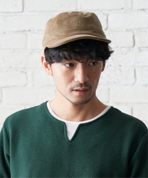 ikka（イッカ）の「コーデュロイワークキャップ（キャップ・メンズ・ベージュ/ブラック・FREE）」の3枚目の写真