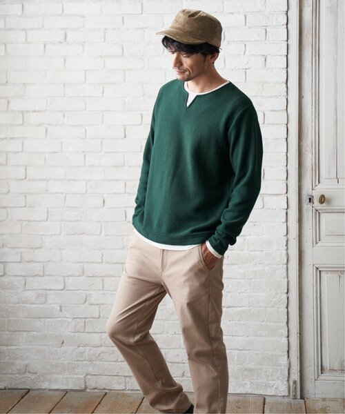 ikka（イッカ）の「コーデュロイワークキャップ（キャップ・メンズ・ベージュ/ブラック・FREE）」の5枚目の写真