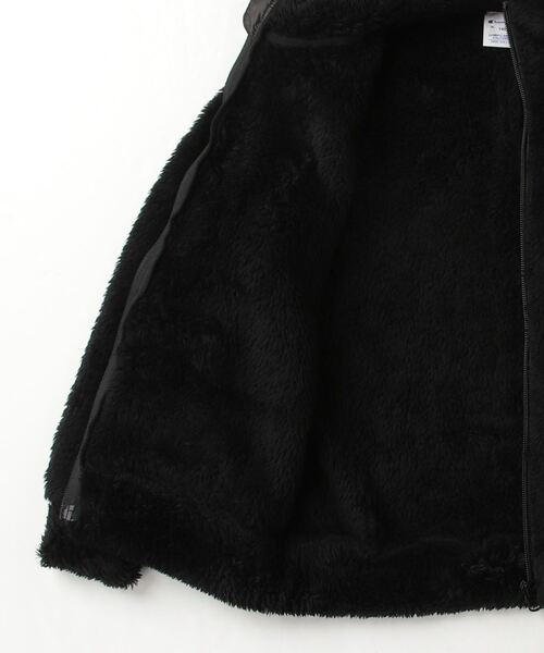 Champion(チャンピオン)の「Champion/チャンピオン シェルパボア スタンド フルジップジャケット(ブルゾン・キッズ・ブラック/ネイビー・140/150/160)」の15枚目の写真
