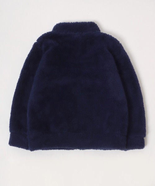 Champion(チャンピオン)の「Champion/チャンピオン シェルパボア スタンド フルジップジャケット(ブルゾン・キッズ・ブラック/ネイビー・140/150/160)」の6枚目の写真
