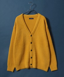 Feather Yarn Loosesized Knit Cardigan/フェザーヤーン ルーズサイズ ニット カーディガン
