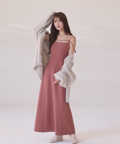 mellowneon（メロウネオン）の「シャギーニットカーディガン