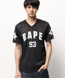 A BATHING APE | MESH FOOTBALL TEE(Tシャツ/カットソー)