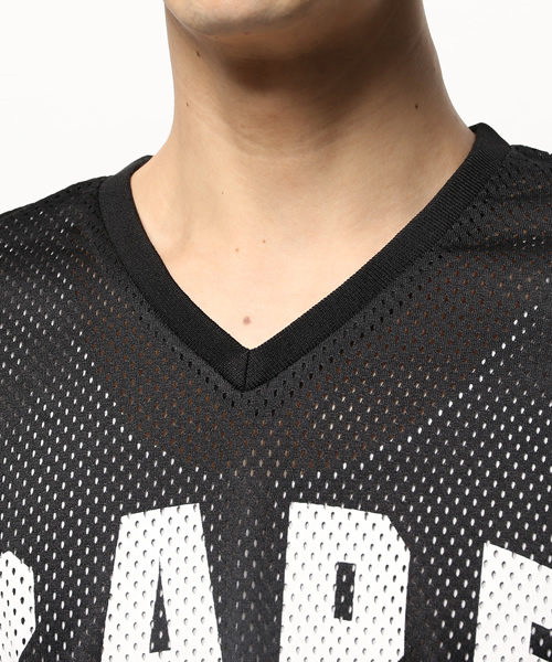 A BATHING APE（アベイシングエイプ）の「MESH FOOTBALL TEE（T