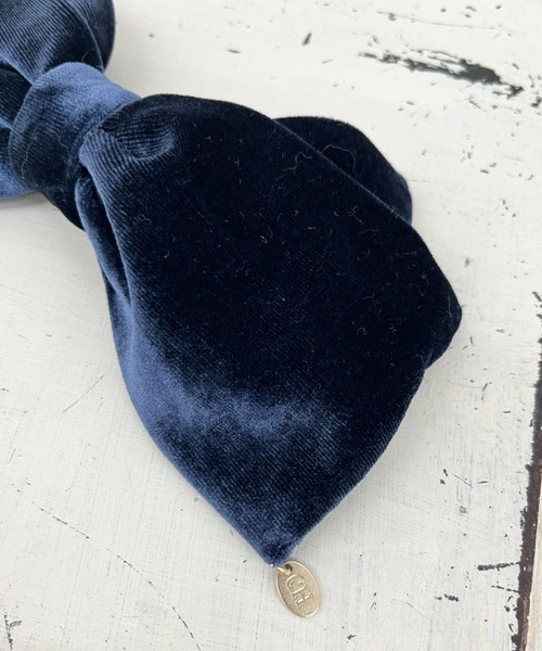 Chico（チコ）の「BIGベロアバレッタ（バレッタ/ヘアクリップ・レディース・グレー/ブラック/ブルー・FREE）」の11枚目の写真