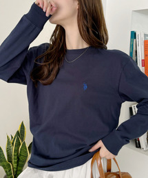 U.S. POLO ASSN. ユニセックス クルーネック 長袖 ロンT PLM33200