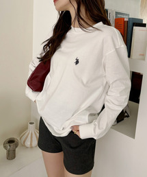 U.S. POLO ASSN. ユニセックス クルーネック 長袖 ロンT PLM33200