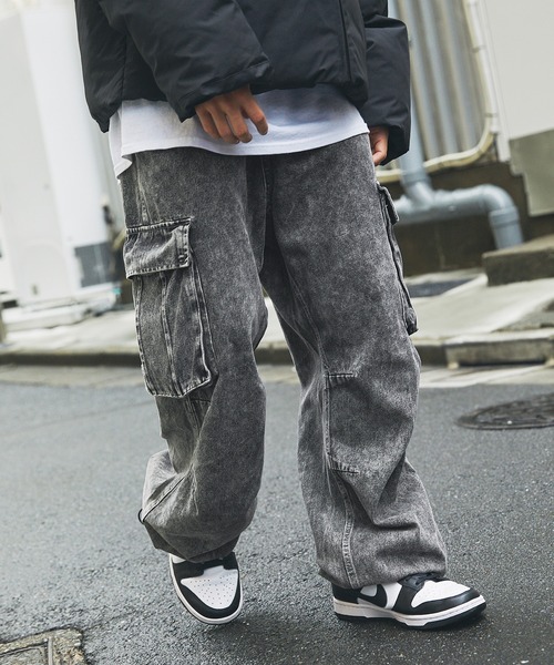 Buyer's Select/ケミカルウォッシュ/オーバーダイワイドカーゴ Buyer's Select/ケミカルウォッシュ/オーバーダイワイドカーゴ