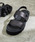 PADRONE�i�p�h���[�l�j�́uPADRONE �p�h���[�l / BACK STRAP SANDALS with Chunky Sole �o�b�N�X�g���b�v�T���_�� �`�����L�[�\�[�� / PU2308-3206�i�T���_���j�v�b�u���b�N