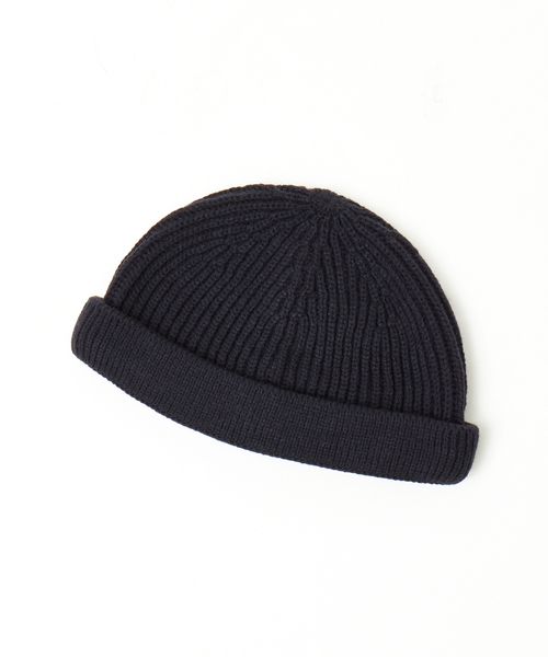 RIVER UP(リバーアップ)の「<BASIQUENTI>【丸洗いOK】ユニセックス ショート ロール ローワッチキャップ/ニットキャップ(ニットキャップ/ビーニー・メンズ・ブラック/ベージュ/ネイビー/オレンジ/アイボリー/モスグリーン/グリーン/グレー系その他・フリー)」の7枚目の写真