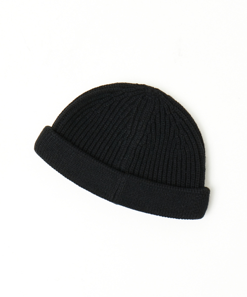 RIVER UP(リバーアップ)の「<BASIQUENTI>【丸洗いOK】ユニセックス ショート ロール ローワッチキャップ/ニットキャップ(ニットキャップ/ビーニー・メンズ・ブラック/ベージュ/ネイビー/オレンジ/アイボリー/モスグリーン/グリーン/グレー系その他・フリー)」の9枚目の写真