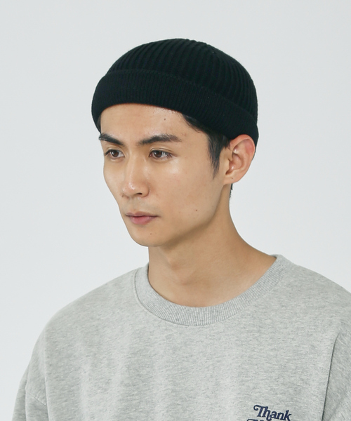 RIVER UP(リバーアップ)の「<BASIQUENTI>【丸洗いOK】ユニセックス ショート ロール ローワッチキャップ/ニットキャップ(ニットキャップ/ビーニー・メンズ・ブラック/ベージュ/ネイビー/オレンジ/アイボリー/モスグリーン/グリーン/グレー系その他・フリー)」の15枚目の写真