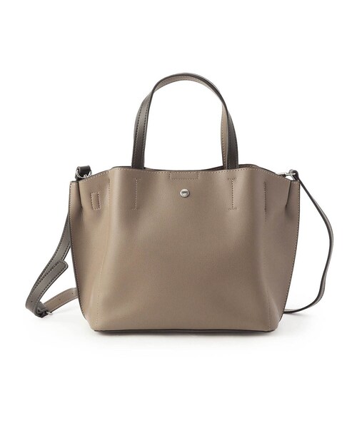 one'sterrace(ワンズテラス)の「【ワンズテラス別注】Legato Largo かるいかばん2WAYトート(トートバッグ・レディース・ブラウン系/ライトグリーン/ダークグレー・99)」の3枚目の写真