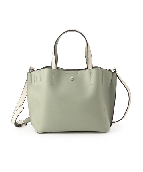 one'sterrace(ワンズテラス)の「【ワンズテラス別注】Legato Largo かるいかばん2WAYトート(トートバッグ・レディース・ブラウン系/ライトグリーン/ダークグレー・99)」の1枚目の写真