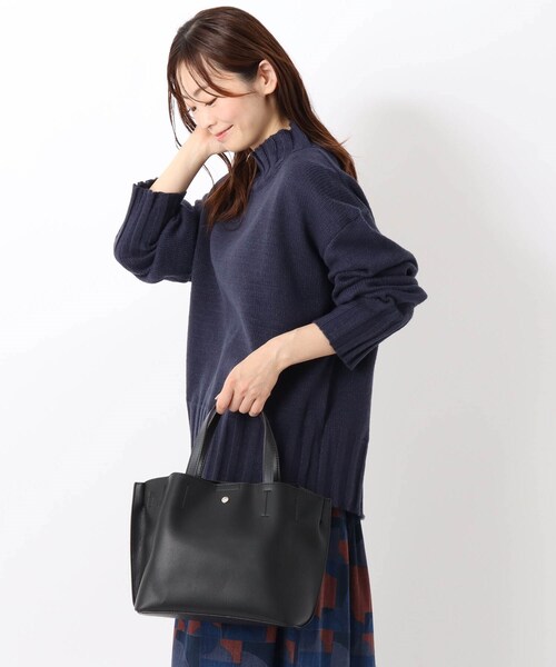 one'sterrace(ワンズテラス)の「【ワンズテラス別注】Legato Largo かるいかばん2WAYトート(トートバッグ・レディース・ブラウン系/ライトグリーン/ダークグレー・99)」の5枚目の写真