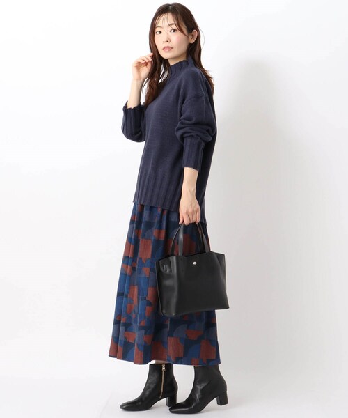 one'sterrace(ワンズテラス)の「【ワンズテラス別注】Legato Largo かるいかばん2WAYトート(トートバッグ・レディース・ブラウン系/ライトグリーン/ダークグレー・99)」の6枚目の写真