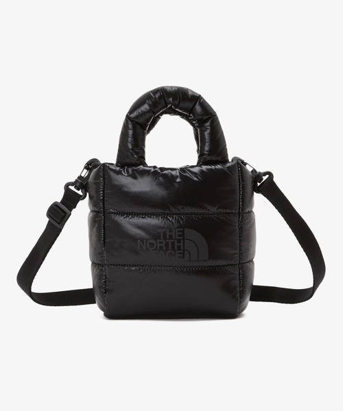 THE NORTH FACE（ザノースフェイス）の「【THE NORTH FACE ザ・ノースフェイス】WL PLUMPY TOTE BAG / 2WAYナイロンミニトートバッグ（トートバッグ・レディース・オフホワイト/ブラック/シルバー・FREE）」の10枚目の写真