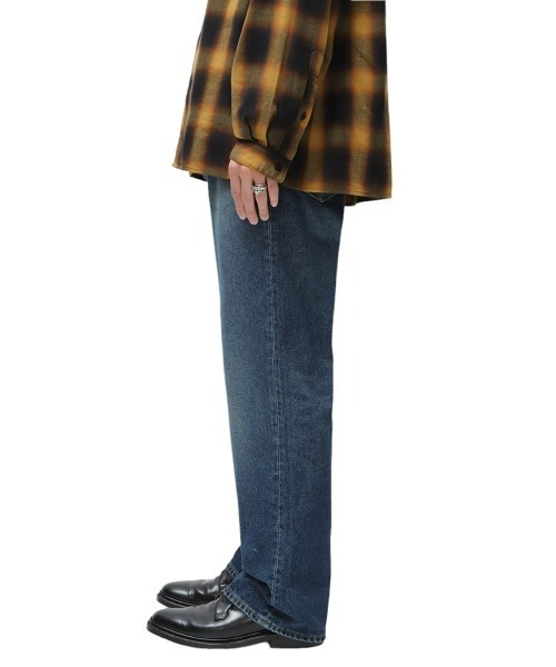 marka（マーカ）の「marka / マーカ：SHOE CUT JEANS - organic cotton 13.5oz denim -：M23D-08PT12C[COR]（デニムパンツ・メンズ・ブルー系その他・2/3/1）」の7枚目の写真