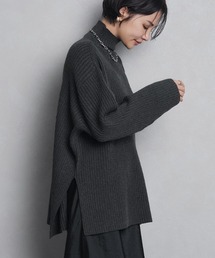 RASW（ラス）の「[RASW]ハイネックオーバーリブニット（ニット/セーター）」