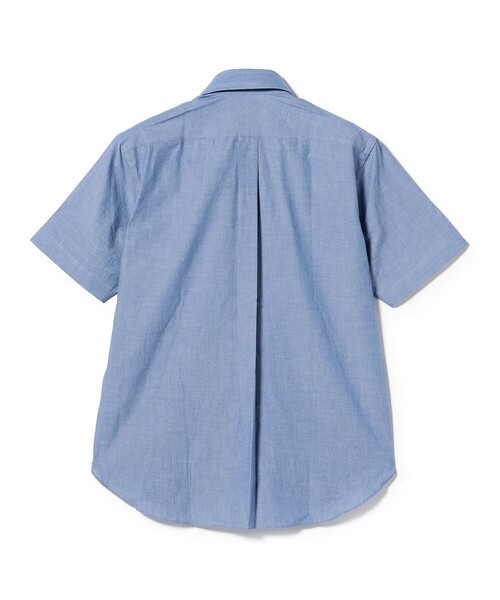 BEAMS F（ビームスエフ）の「BEAMS F / シャンブレー ボタンダウンシャツ（ビジネスシャツ・メンズ・ライトブルー・X-LARGE/LARGE/MEDIUM/SMALL）」の13枚目の写真