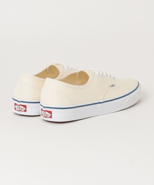 VANS（バンズ）の「VANS CLASSICS / バンズ クラシック：AUTHENTIC：VN000EE3[REA]（スニーカー・メンズ・ホワイト/ブラック/ブラック×ブラック・27cm/27.5cm/26cm/26.5cm/28cm/23.5cm/28.5cm/24.5cm）」の4枚目の写真