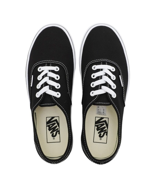 VANS（バンズ）の「VANS CLASSICS / バンズ クラシック：AUTHENTIC：VN000EE3[REA]（スニーカー・メンズ・ホワイト/ブラック/ブラック×ブラック・27cm/27.5cm/26cm/26.5cm/28cm/23.5cm/28.5cm/24.5cm）」の16枚目の写真