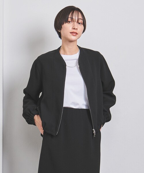 UNITED ARROWS（ユナイテッドアローズ）の「COMFY ノーカラー ジップ