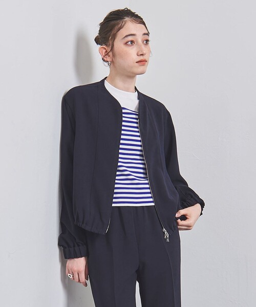 UNITED ARROWS（ユナイテッドアローズ）の「COMFY ノーカラー ジップ