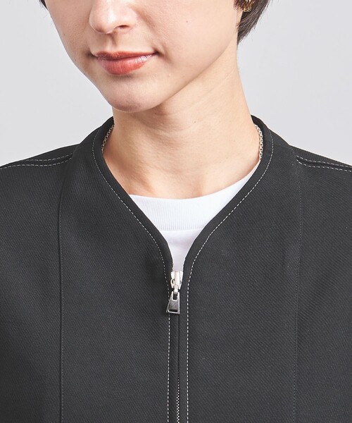 UNITED ARROWS（ユナイテッドアローズ）の「COMFY ノーカラー ジップ