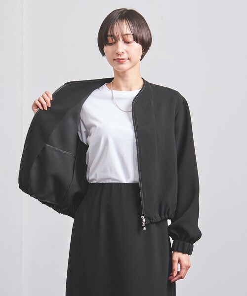 UNITED ARROWS（ユナイテッドアローズ）の「COMFY ノーカラー ジップ