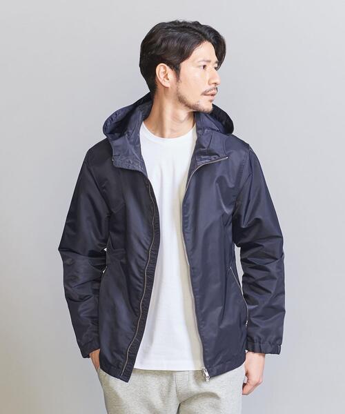 BEAUTY&YOUTH★ナイロンタフ　フードロングブルゾン BEAUTY&YOUTH UNITED ARROWS（ビューティーアンドユース