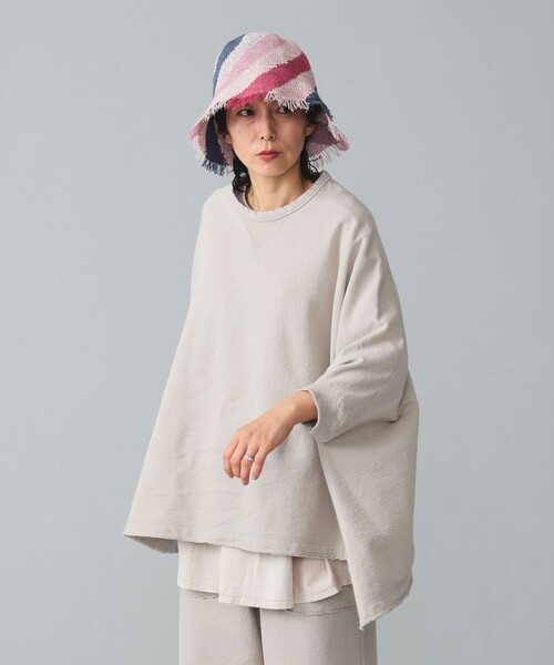 BEAMS BOY（ビームスボーイ）の「maturely / Hem Cut Off Poncho